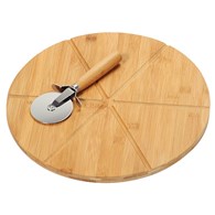 Deska do pizzy z nożem 32 cm