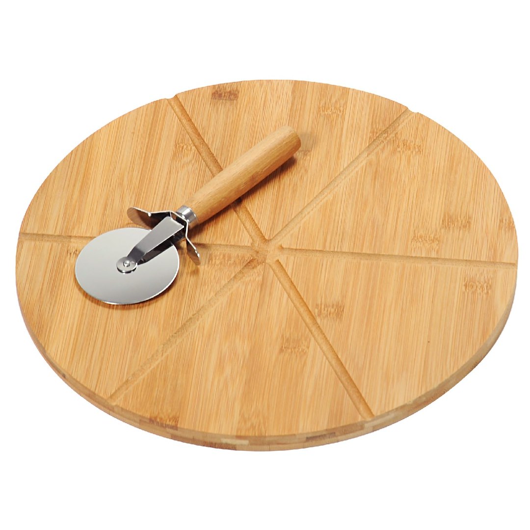 Deska do pizzy z nożem 32 cm