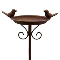 Poidełko ogrodowe z dwoma ptaszkami h116 cm