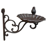 Ścienne Poidełko z żeliwa z ptaszkiem h22 cm
