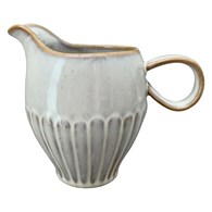 Dzbanek na mleko ceramiczny szary Grau 0,25 l