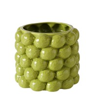 Porcelanowa donica Lime 16cm zielona