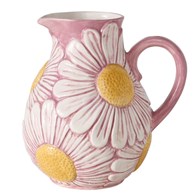 Dzbanek ozdobny ceramiczny Flores różowy