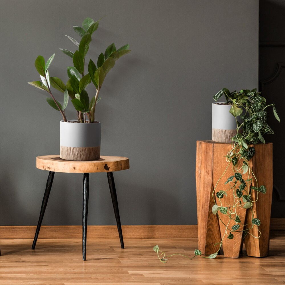 Osłonka ceramiczna MILI2 szara 13 cm