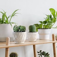 Osłonka ceramiczna ABA 15 cm kremowa