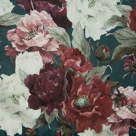 Bieżnik VELVET/2 35x140 cm zielony Bieżnik z naturalnym motywem roślinnym wykonany z grubego materiału