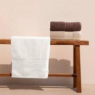 Mięsisty ręcznik ROSITA 50x90 brązowy Miękki, jednolity kolorystycznie ręcznik bawełniany o dużej gramaturze