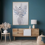 Obraz 614/A 80x120 cm kwiaty w wazonie