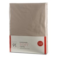 Prześcieradło SOFT beżowe 100x200 +25 cm