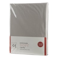 Prześcieradło SOFT srebrne 100x200 +25 c