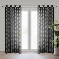 Elegancka zasłona AURELIA Eva Minge 135x250 cm czarna