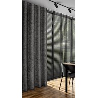 Elegancka zasłona TIFFANY Eva Minge 135x250 czarna