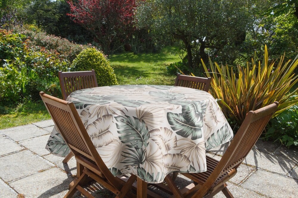 Obrus ogrodowy GARDEN/13E 150 cm liście
