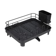 Czarny ociekacz na naczynia