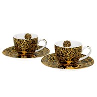Zestaw 2 filiżanek espresso Klimt Tree Of Life 90 ml