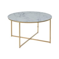 Stolik kawowy Falchetto Gold Marble 80cm