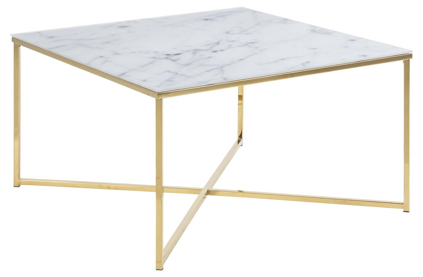 Stolik kawowy Falchetto Gold 80 x 80 cm
