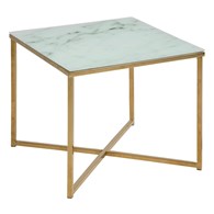 Stolik kawowy Falchetto Gold 50x50 cm