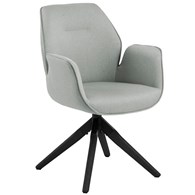 Krzesło do jadalni Bestall Grey Black