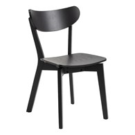 Krzesło do jadalni czarne Roxby