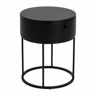 Okrągła szafka nocna z szufladą Polo