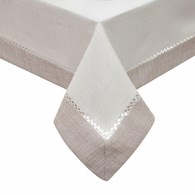 Bieżnik EMMA 40x140 cm biały mereżka