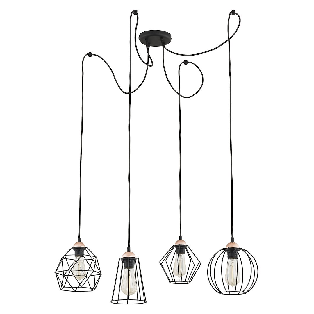 Lampa Wisząca GALAXY Pająk 4xE27