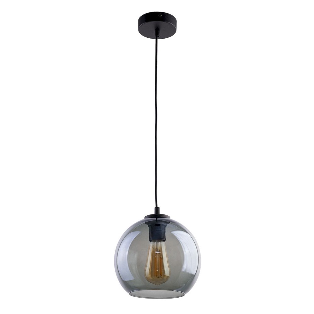 Lampa Wisząca CUBUS Grafitowy 1xE27 25cm