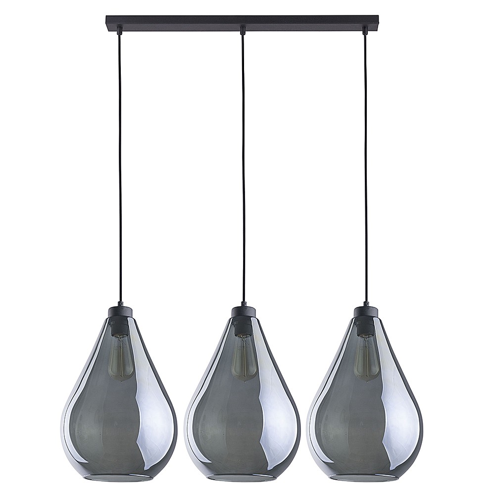 Lampa Wisząca FUENTE Dymiony 3xE27