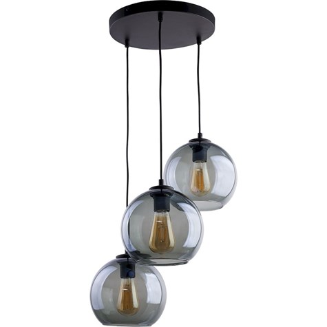 Lampa Wisząca CUBUS Grafitowy 3xE27