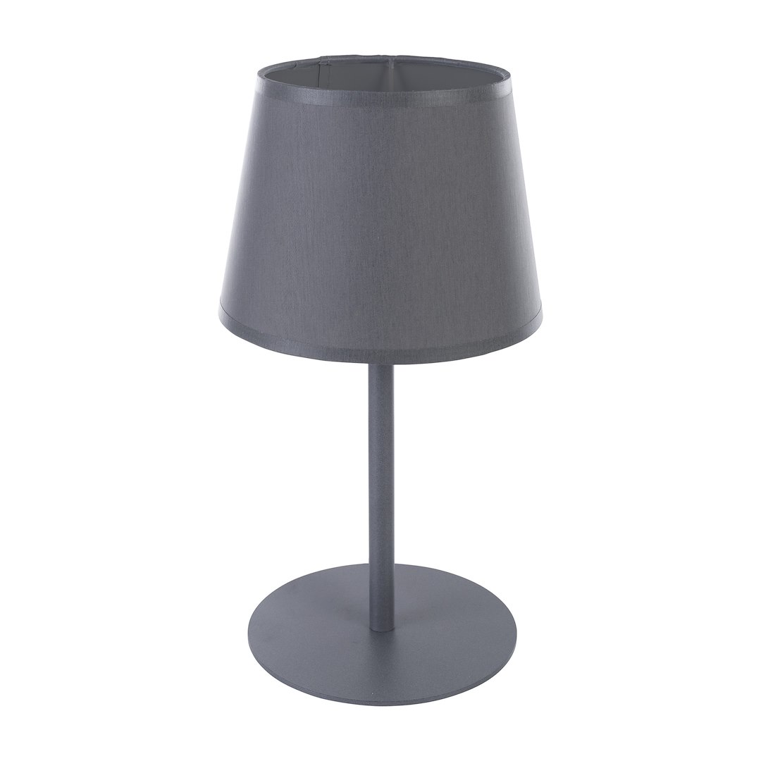 Lampka Nocna Stołowa MAJA Szary 36cm