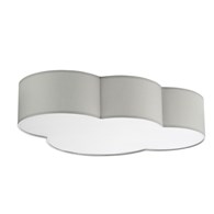 Lampa Sufitowa CLOUD Szary 4xE27