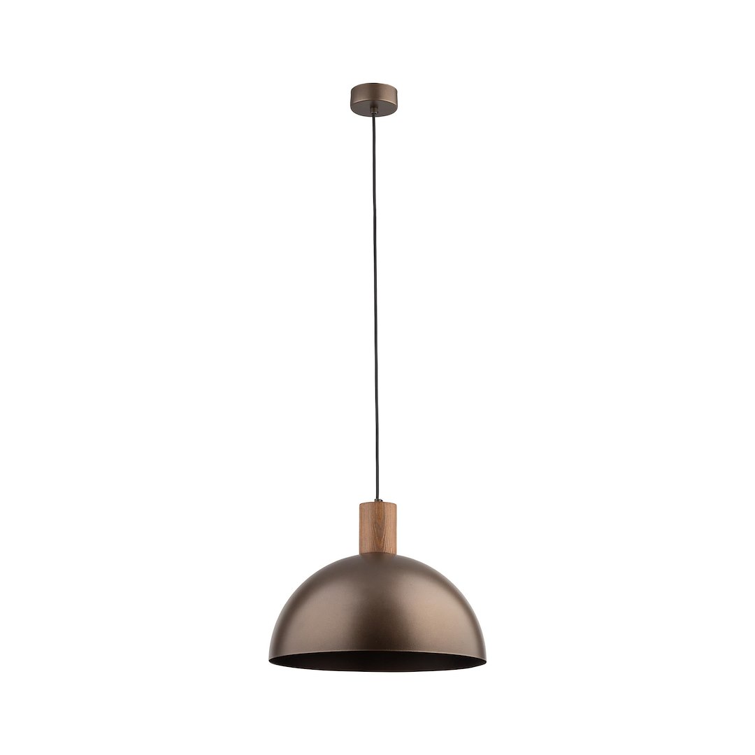 Lampa Wisząca OSLO Brązowy 1xE27 33,5cm