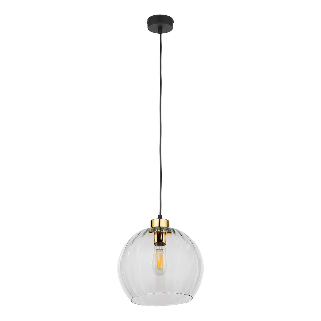 Lampa Wisząca DEVI Transparentny 1xE27