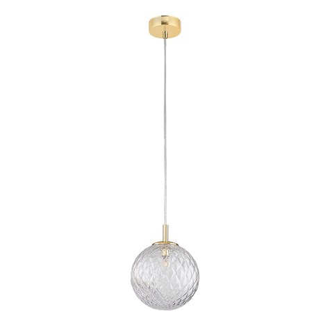 Lampa Wisząca CADIX Złoty 1xG9 21cm