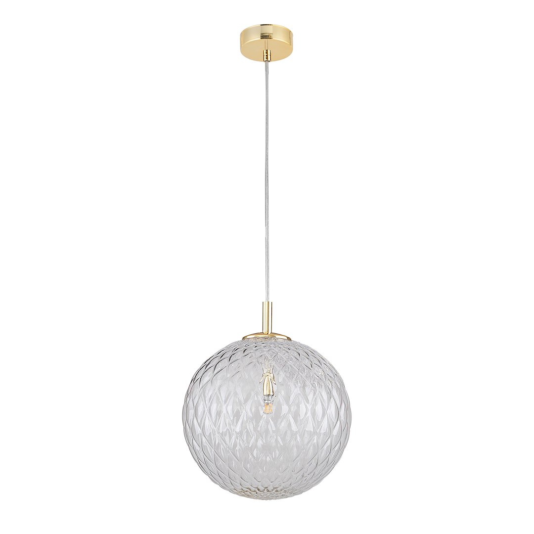 Lampa Wisząca CADIX 1xG9 Złoty 30cm