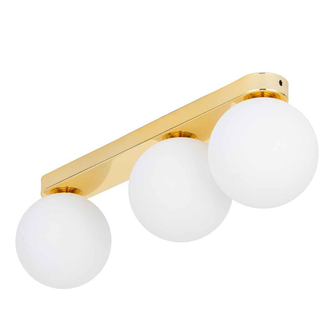 Lampa Sufitowa BIANCA GOLD Listwa 3xG9