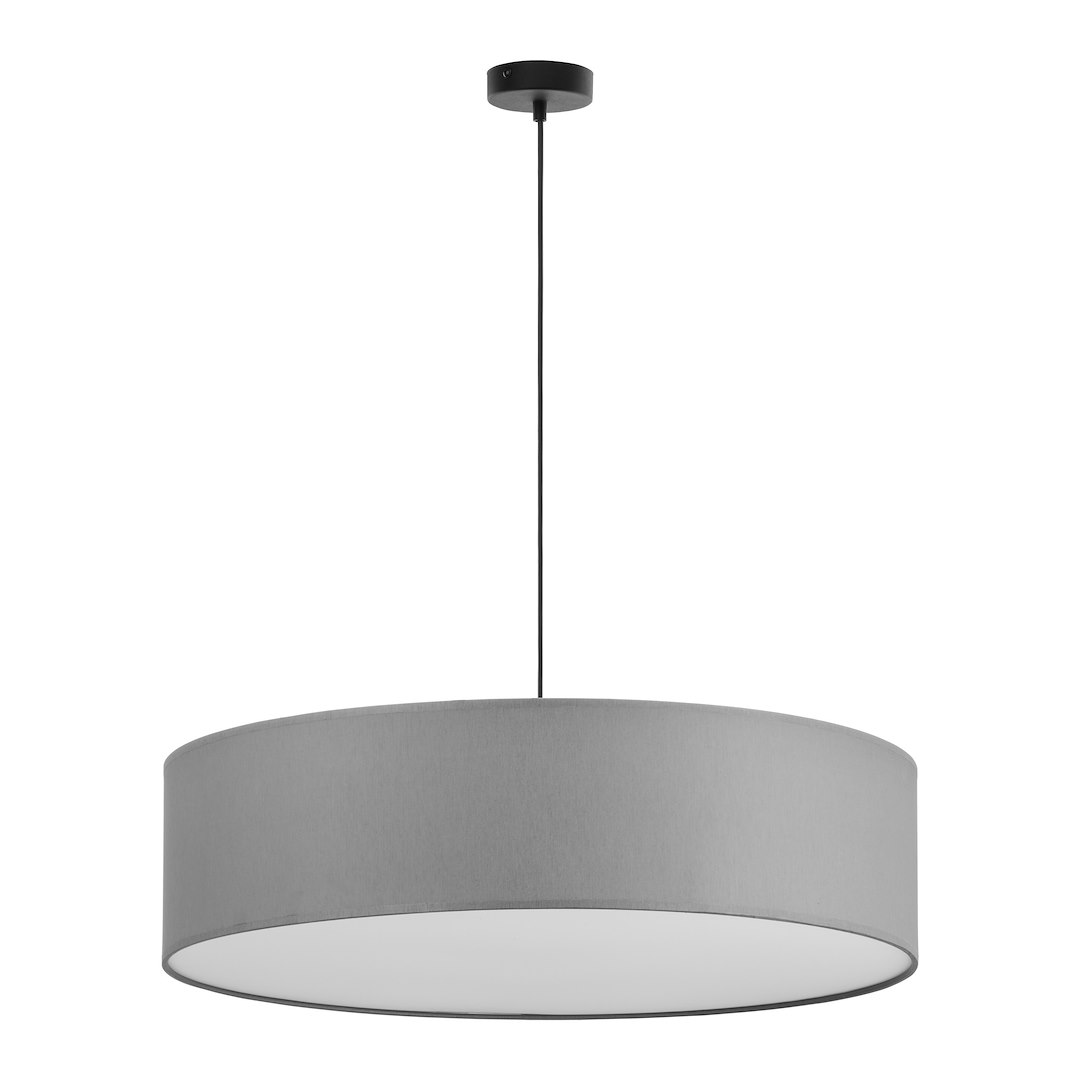 Lampa Wisząca RONDO Grafitowy 3xE27 60cm