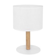 Lampka Nocna Stołowa DEVA Biały 33cm