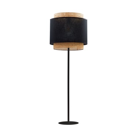 Lampa Podłogowa BOHO Czarna 153 cm