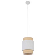 Lampa Wisząca BOHO NEW Biała 1xE27 20 cm