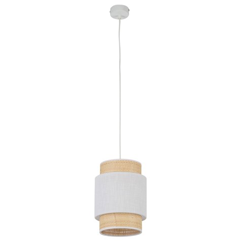 Lampa Wisząca BOHO NEW Biała 1xE27 20 cm