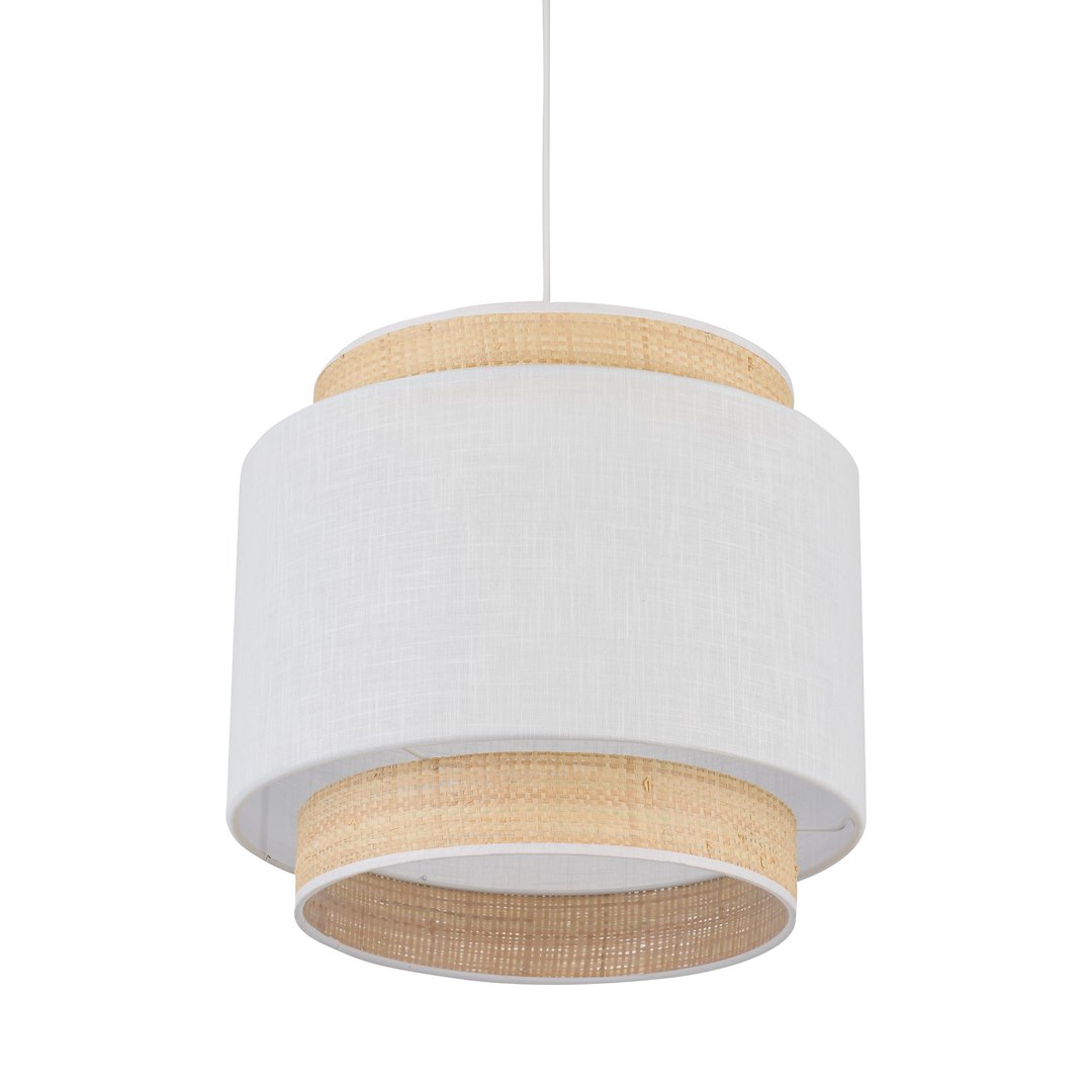 Lampa Wisząca BOHO NEW Biała 1xE27 38 cm