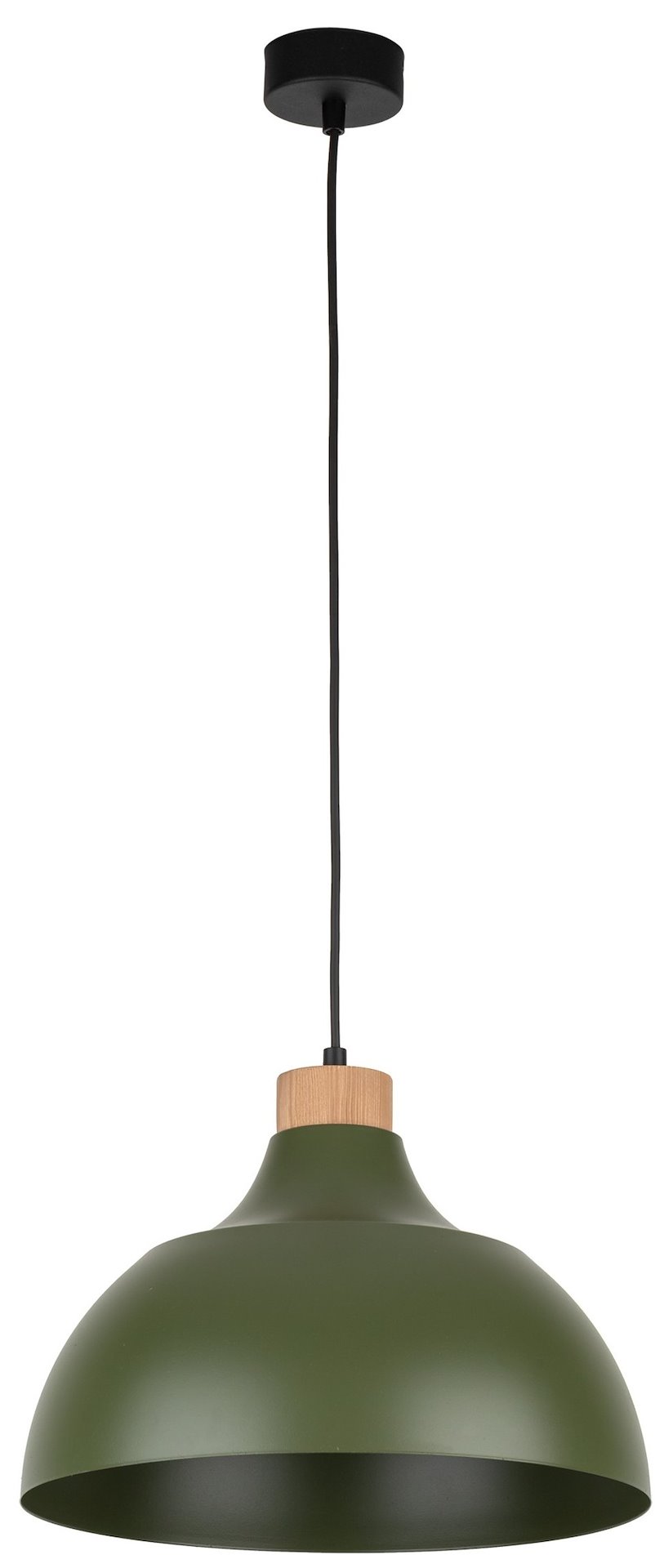 Lampa Wisząca CAP Zielony Brązowy 1xE27 34cm