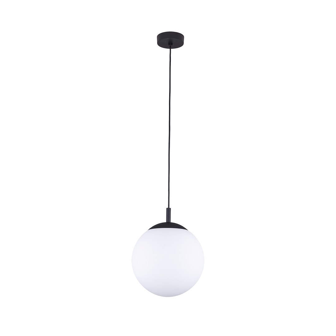 Lampa Wisząca ESME Biały Szklany Klosz 1xE27 25 cm