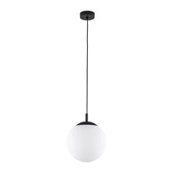 Lampa Wisząca ESME Biały Szklany Klosz 1xE27 30 cm