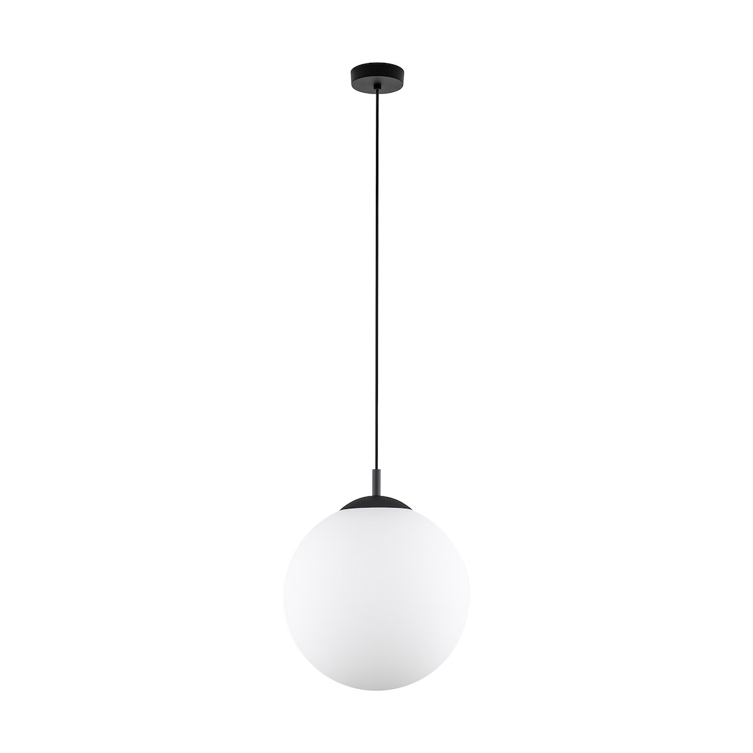 Lampa Wisząca ESME Biały Szklany Klosz 1xE27 35 cm