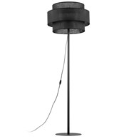 Lampa Podłogowa CALISTO Czarny Abażur 1xE27 159cm