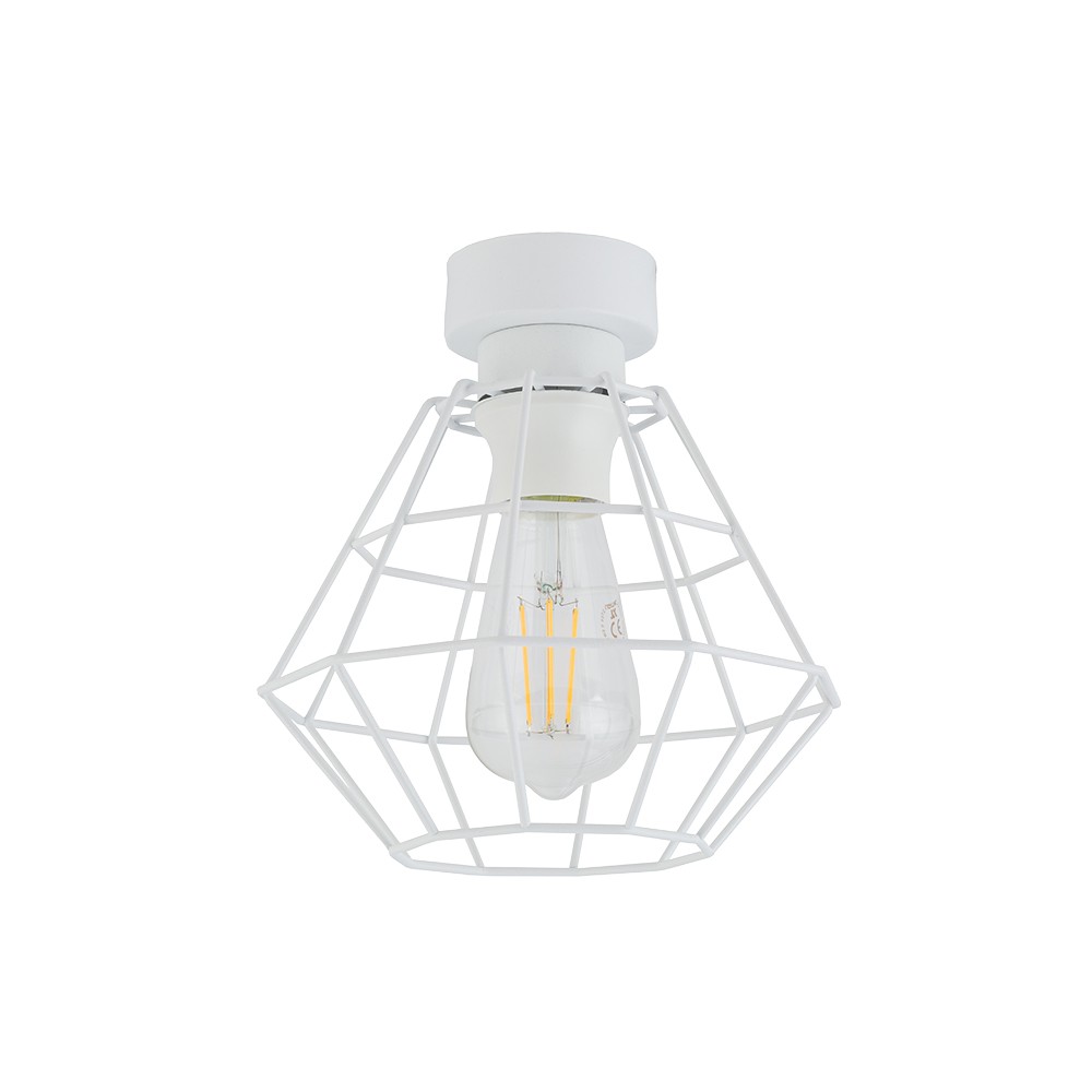 Lampa Sufitowa DIAMOND Biały 22cm