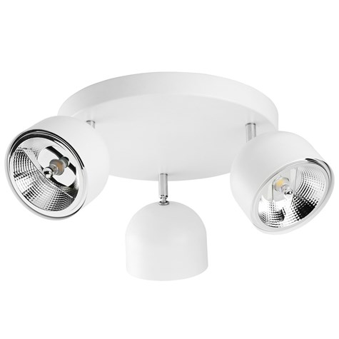 Lampa Sufitowa ALTEA WHITE 3xGU10 Koło